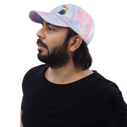 Michigan Tie-Dye Cap (Rainbow Pride Edition)