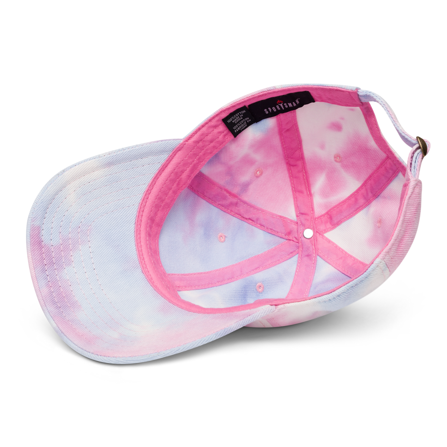 Lake Superior Tie-Dye Cap | Apple Blossom Pink