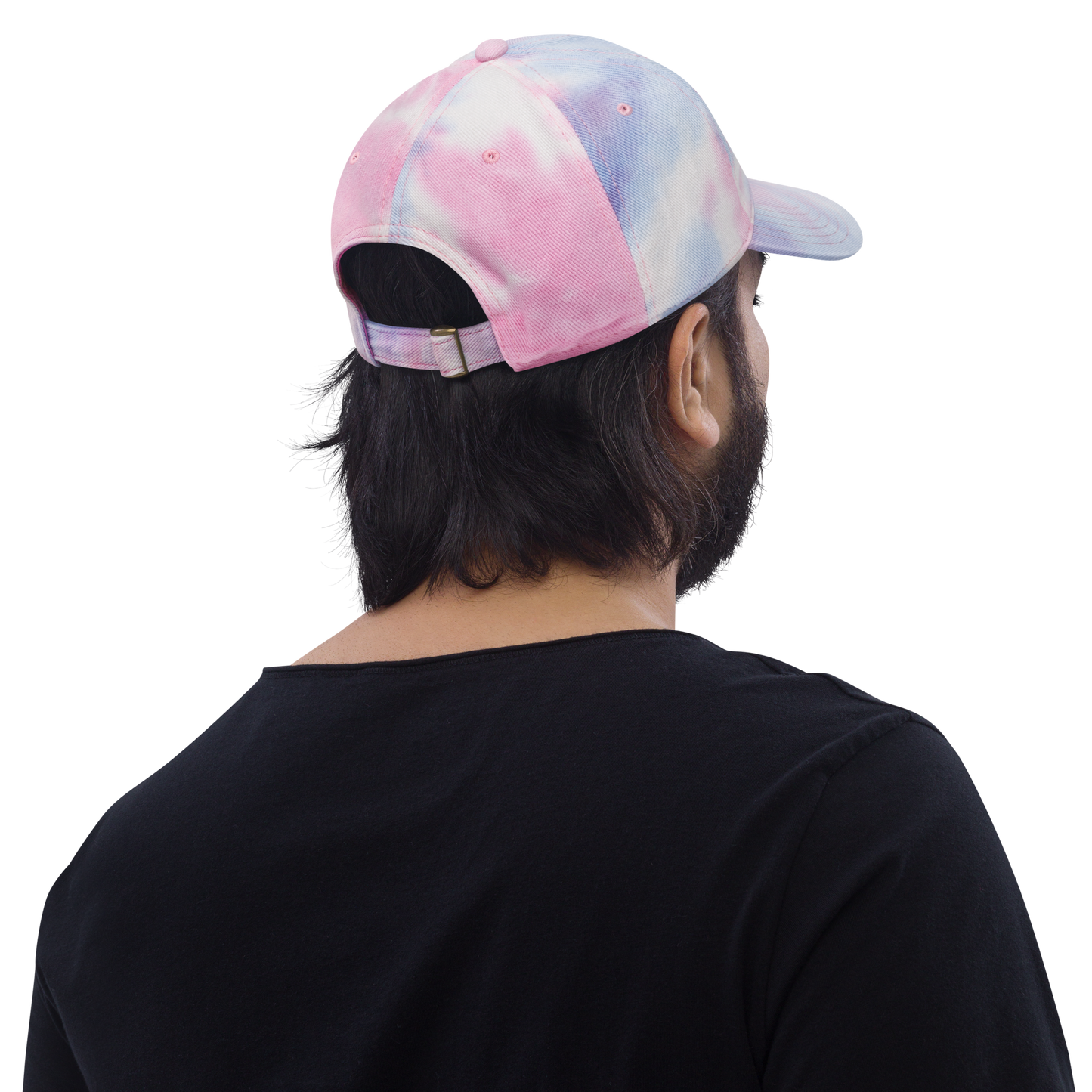 Michigan Upper Peninsula Tie-Dye Cap (Rainbow Pride Edition)