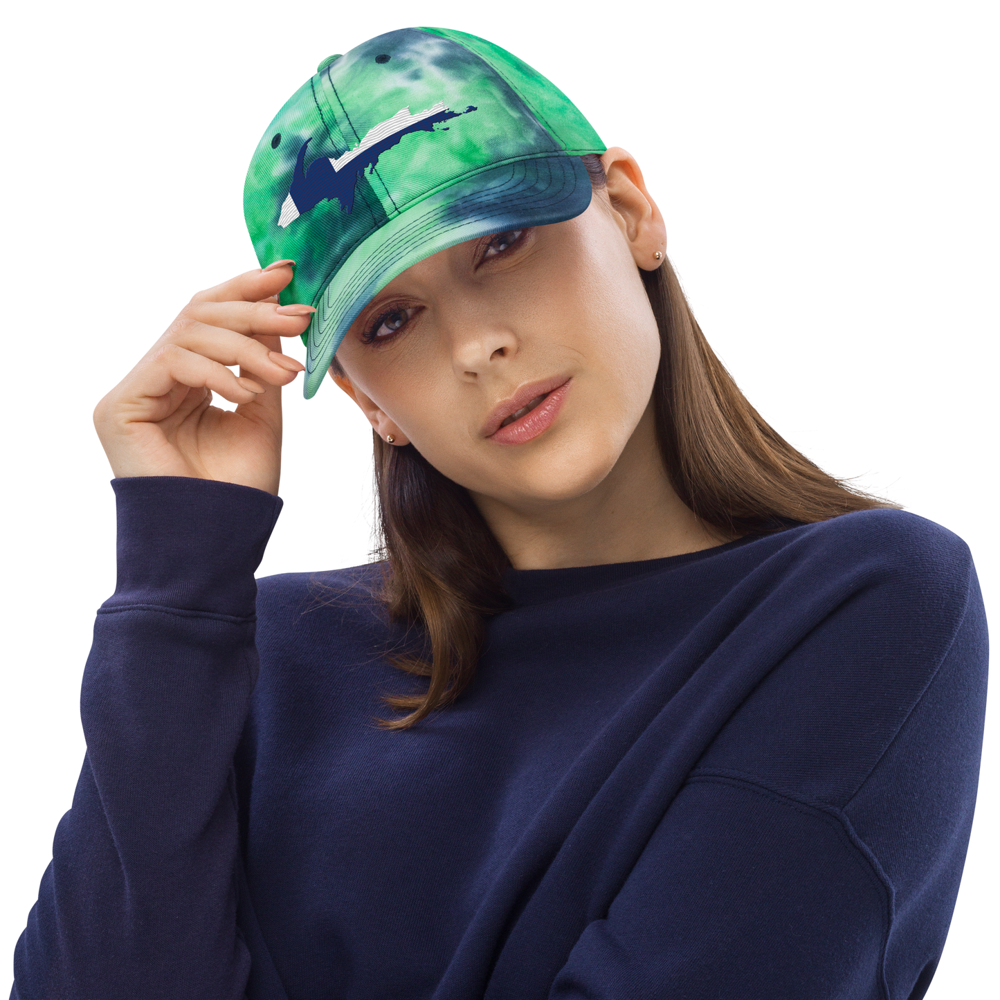 Michigan Upper Peninsula Tie-Dye Cap (Finnish Edition)