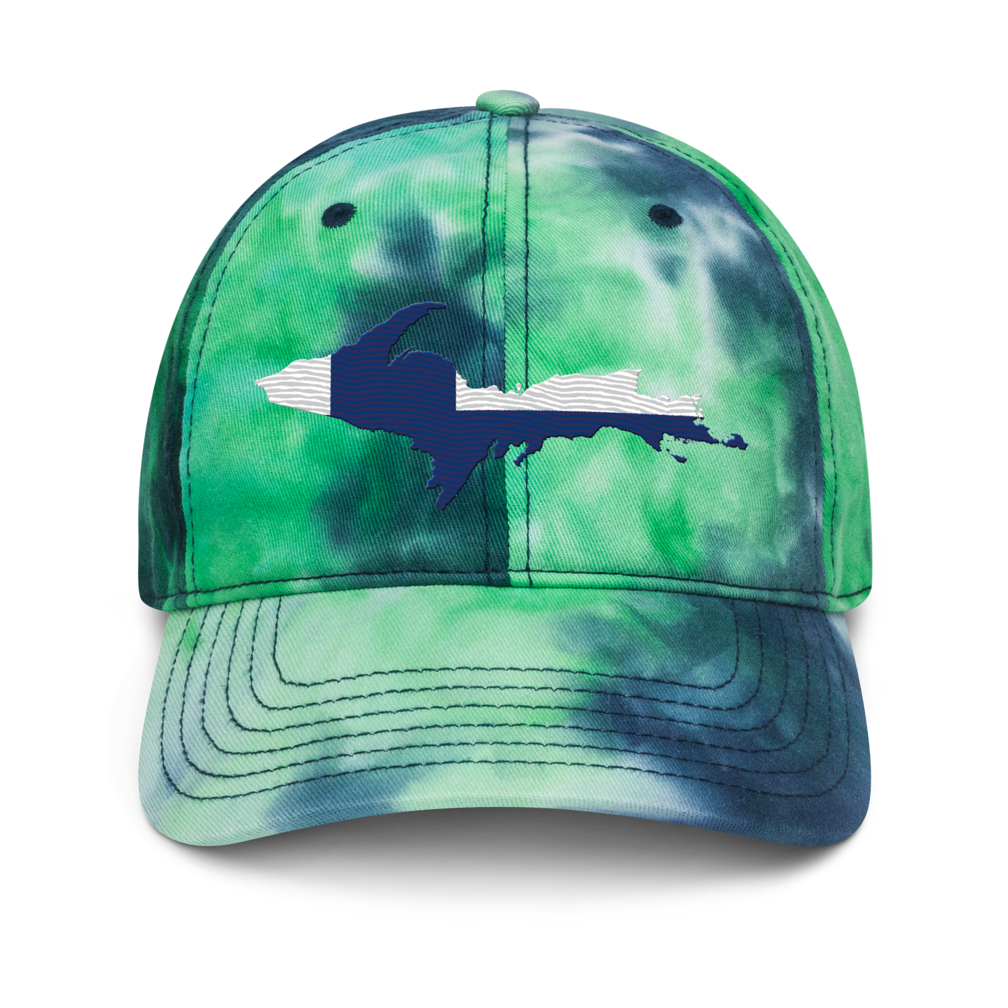 Michigan Upper Peninsula Tie-Dye Cap (Finnish Edition)