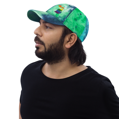 Michigan Tie-Dye Cap (Rainbow Pride Edition)