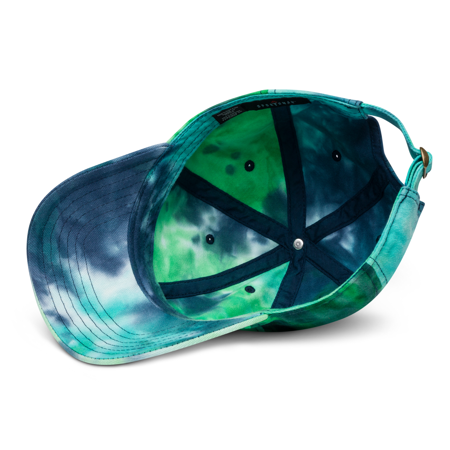 Michigan Upper Peninsula Tie-Dye Cap (Rainbow Pride Edition)