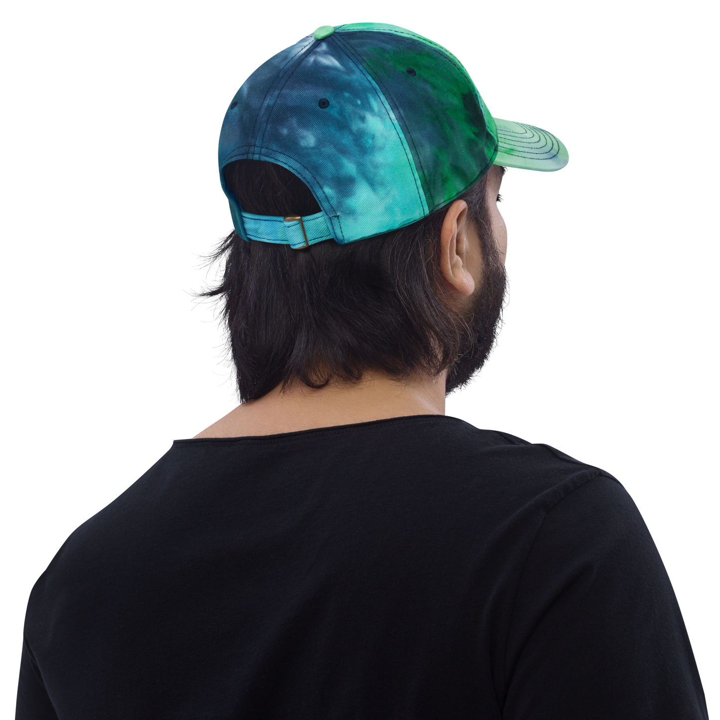 Michigan Upper Peninsula Tie-Dye Cap (Rainbow Pride Edition)