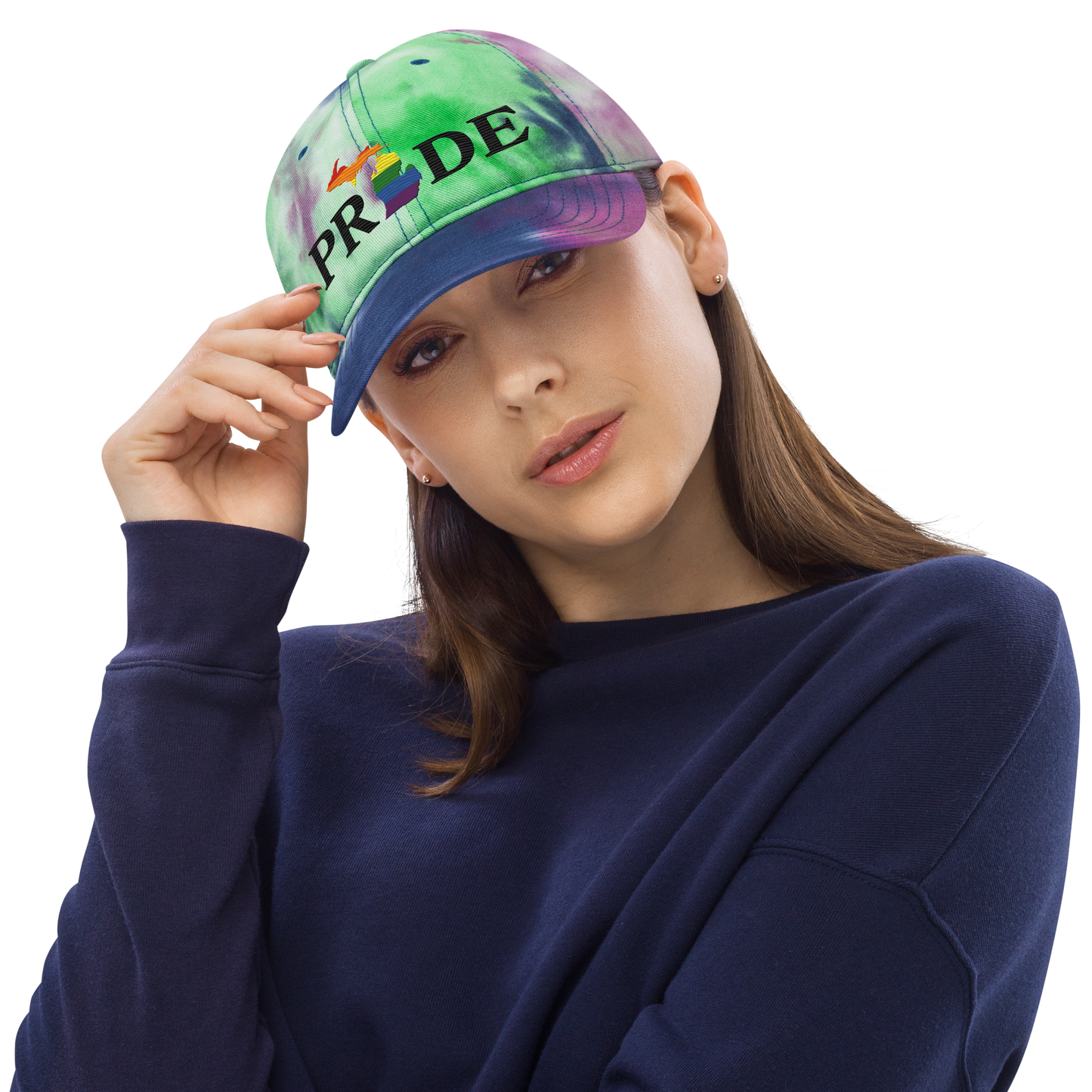 Michigan 'Pride' Tie-Dye Cap