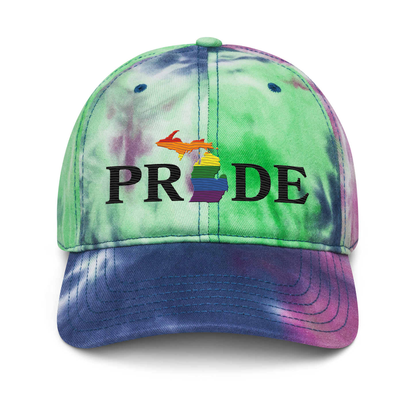 Michigan 'Pride' Tie-Dye Cap