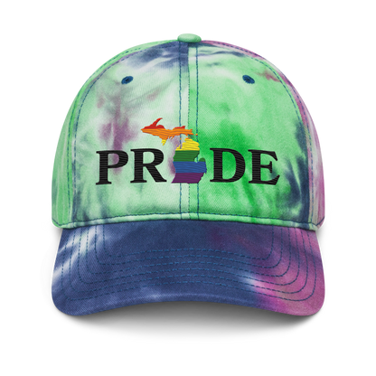 Michigan 'Pride' Tie-Dye Cap