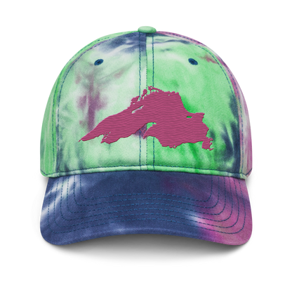 Lake Superior Tie-Dye Cap | Apple Blossom Pink