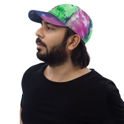 Michigan 'EST 1837' Tie-Dye Cap (Patriotic Edition)