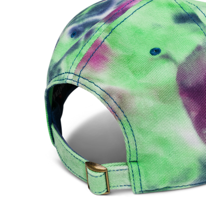 Michigan Upper Peninsula Tie-Dye Cap (Rainbow Pride Edition)