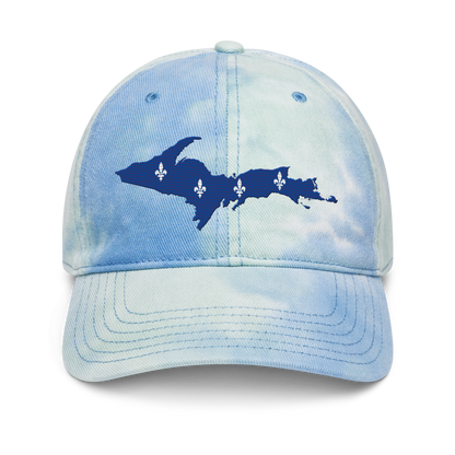 Michigan Upper Peninsula Tie-Dye Cap (French-Canadian Edition)