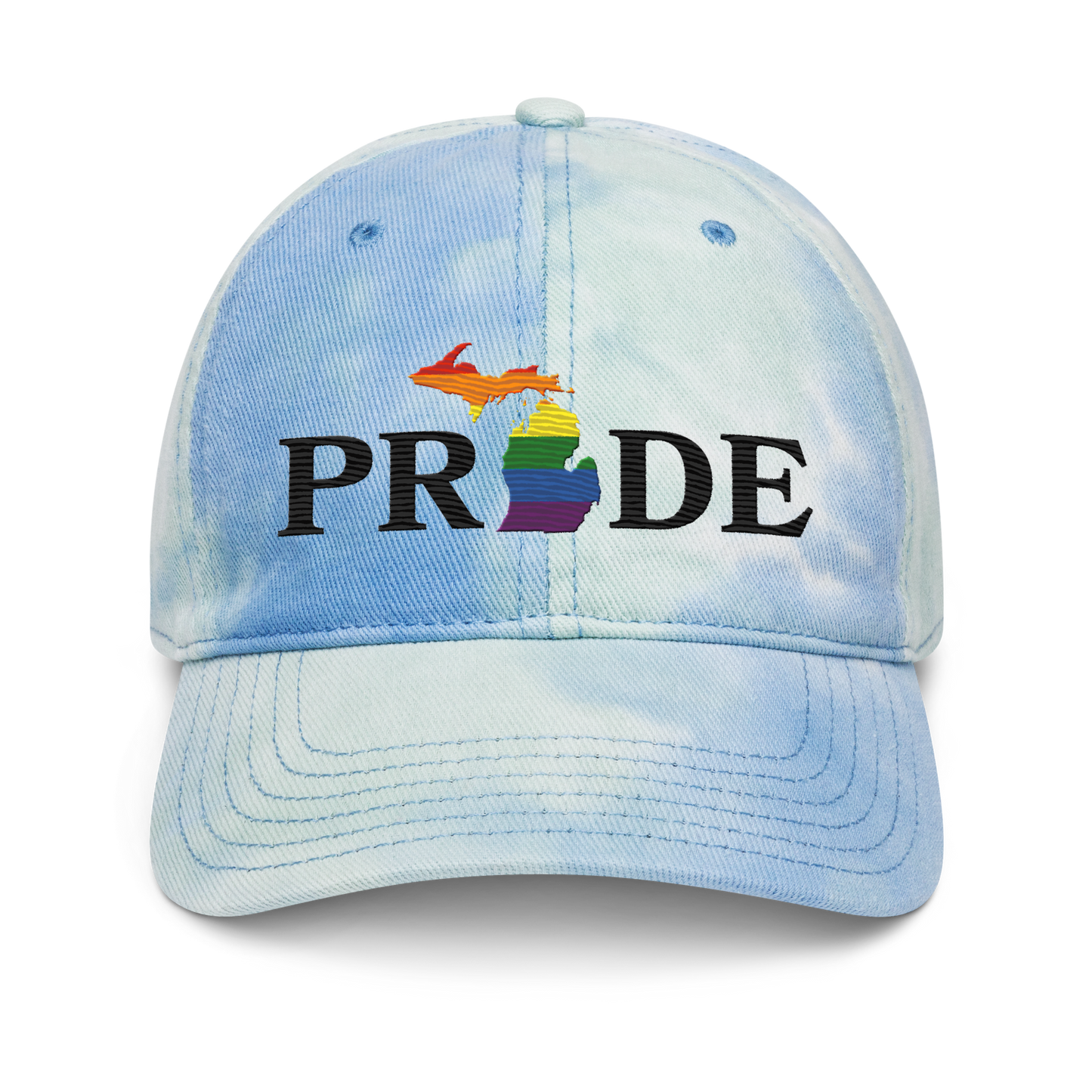 Michigan 'Pride' Tie-Dye Cap