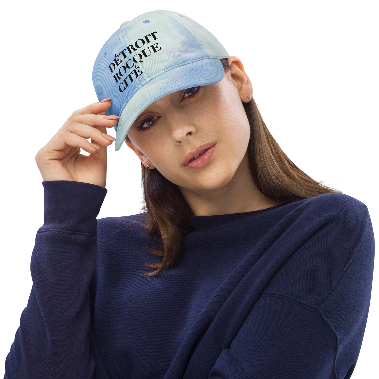 'Détroit Rocque Cité' Tie-Dye Cap