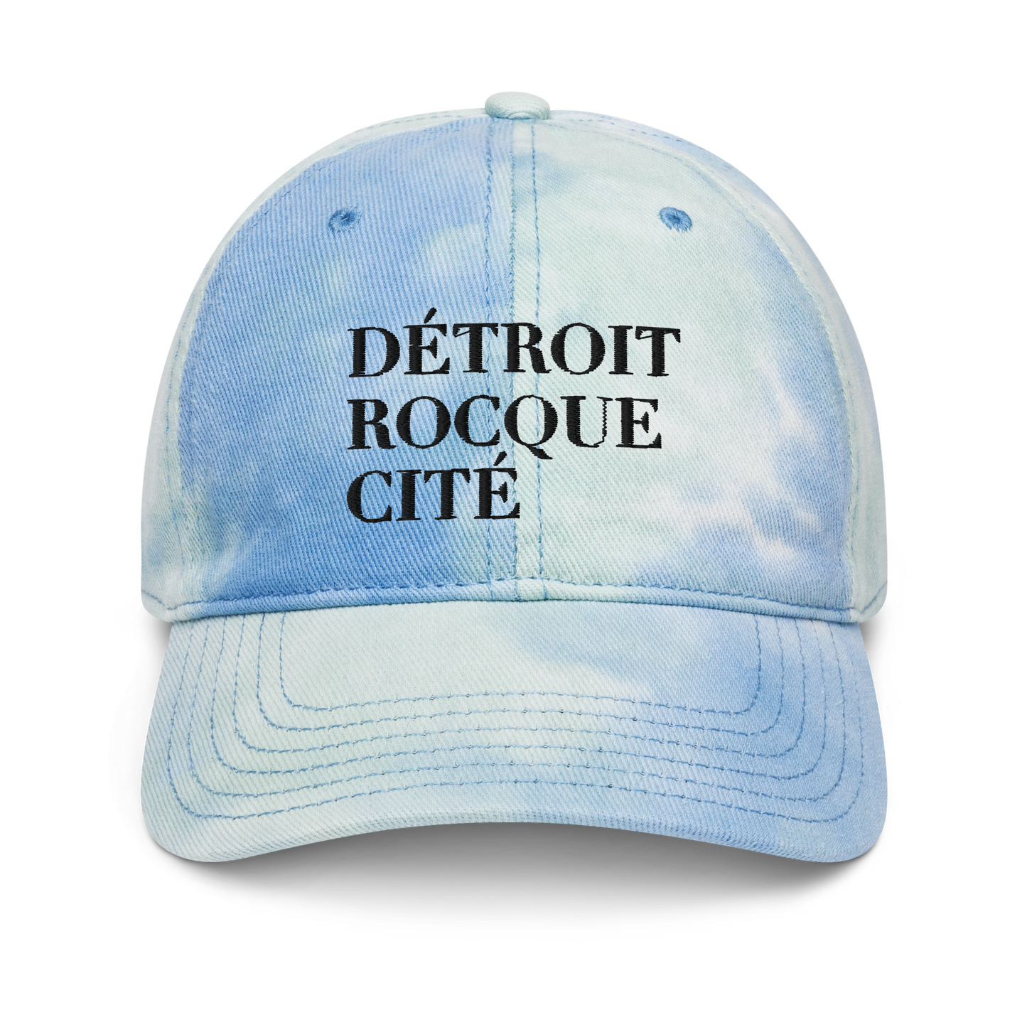 'Détroit Rocque Cité' Tie-Dye Cap