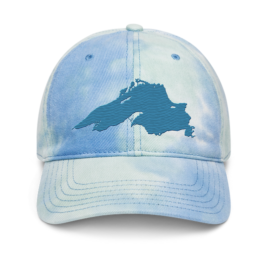 Lake Superior Tie-Dye Cap | Traverse Blue