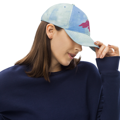 Lake Superior Tie-Dye Cap | Apple Blossom Pink