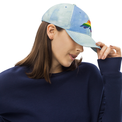 Lake Superior Tie-Dye Cap | Rainbow Pride Edition