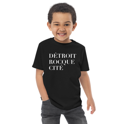 'Détroit Rocque Cité' T-Shirt | Toddler Short Sleeve