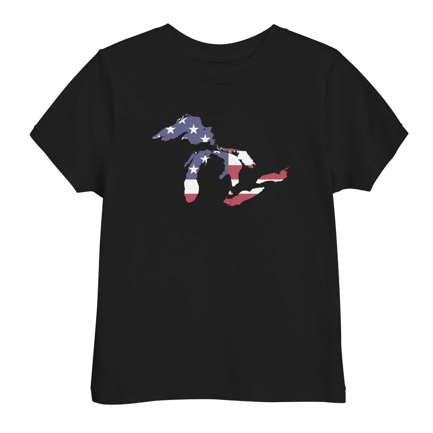 Great Lakes Toddler T-Shirt (Patriotic Edition) | Short Sleeve