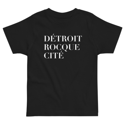 'Détroit Rocque Cité' T-Shirt | Toddler Short Sleeve