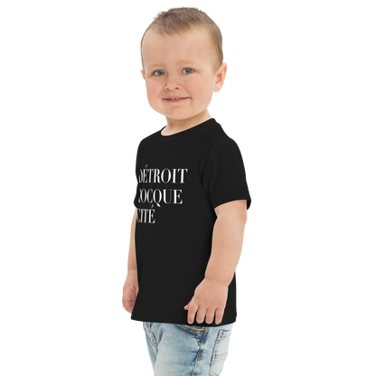 'Détroit Rocque Cité' T-Shirt | Toddler Short Sleeve