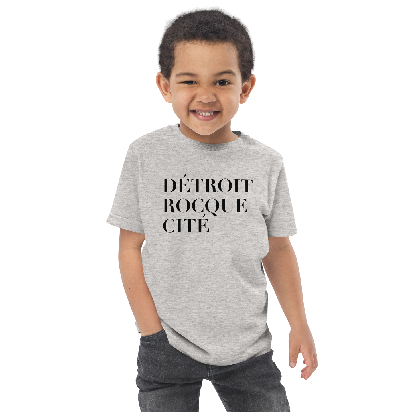 'Détroit Rocque Cité' T-Shirt | Toddler Short Sleeve