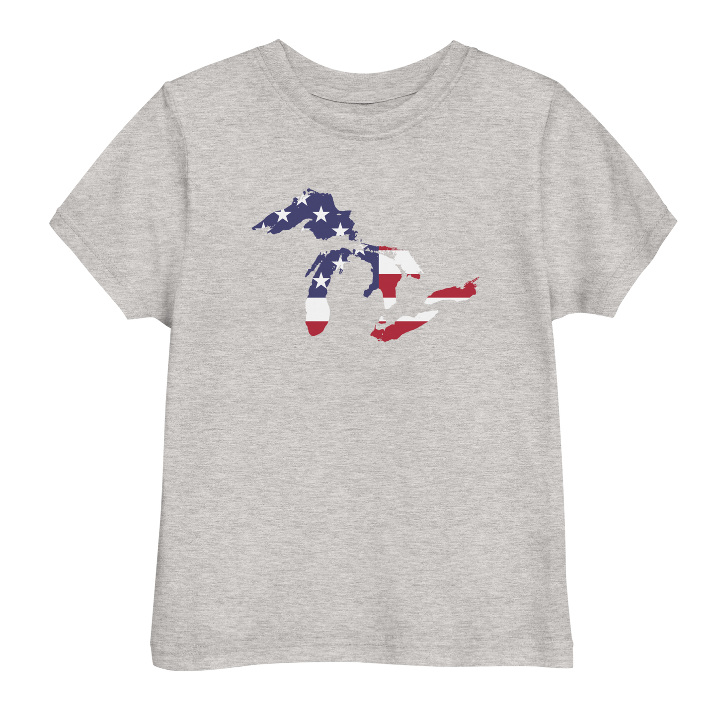 Great Lakes Toddler T-Shirt (Patriotic Edition) | Short Sleeve