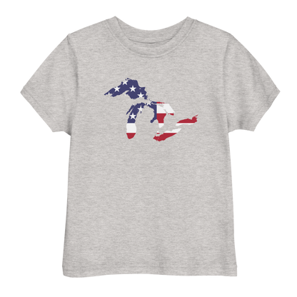 Great Lakes Toddler T-Shirt (Patriotic Edition) | Short Sleeve