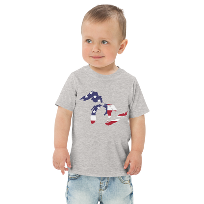 Great Lakes Toddler T-Shirt (Patriotic Edition) | Short Sleeve