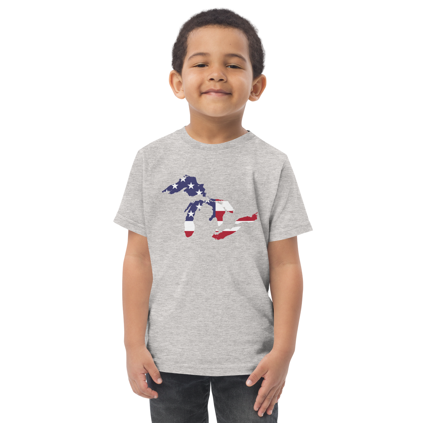 Great Lakes Toddler T-Shirt (Patriotic Edition) | Short Sleeve