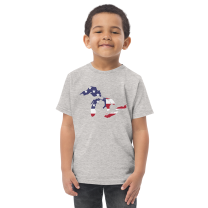 Great Lakes Toddler T-Shirt (Patriotic Edition) | Short Sleeve