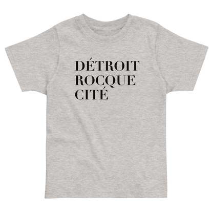 'Détroit Rocque Cité' T-Shirt | Toddler Short Sleeve