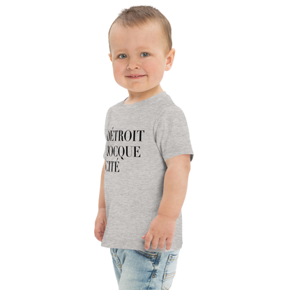 'Détroit Rocque Cité' T-Shirt | Toddler Short Sleeve