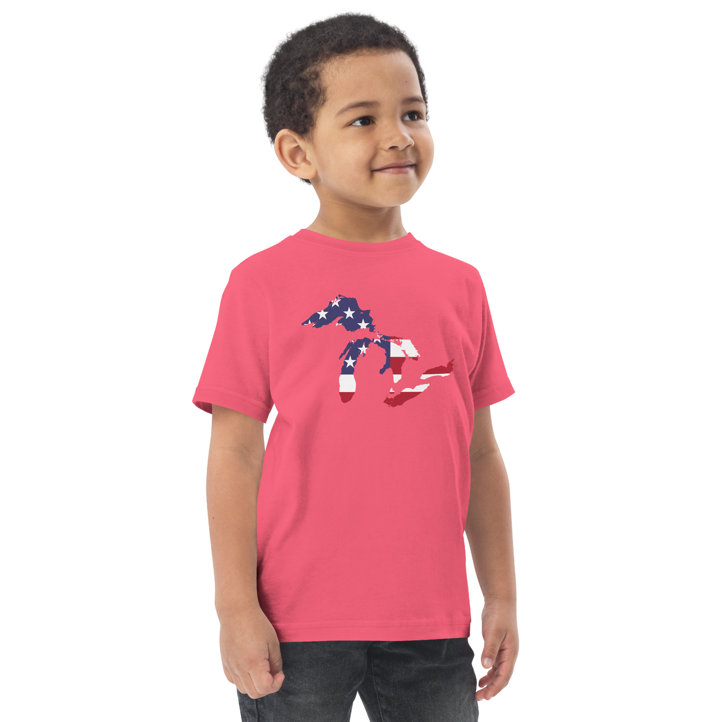 Great Lakes Toddler T-Shirt (Patriotic Edition) | Short Sleeve