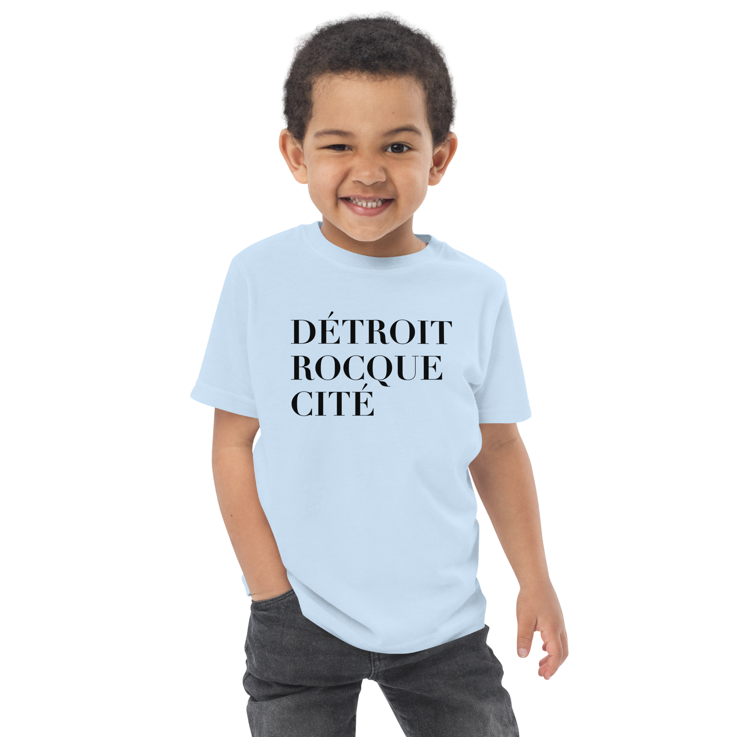 'Détroit Rocque Cité' T-Shirt | Toddler Short Sleeve