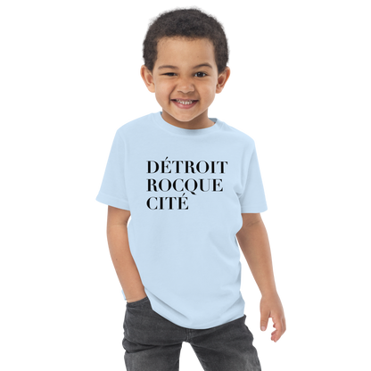 'Détroit Rocque Cité' T-Shirt | Toddler Short Sleeve