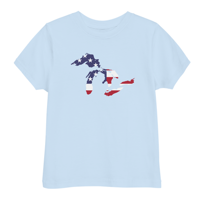 Great Lakes Toddler T-Shirt (Patriotic Edition) | Short Sleeve