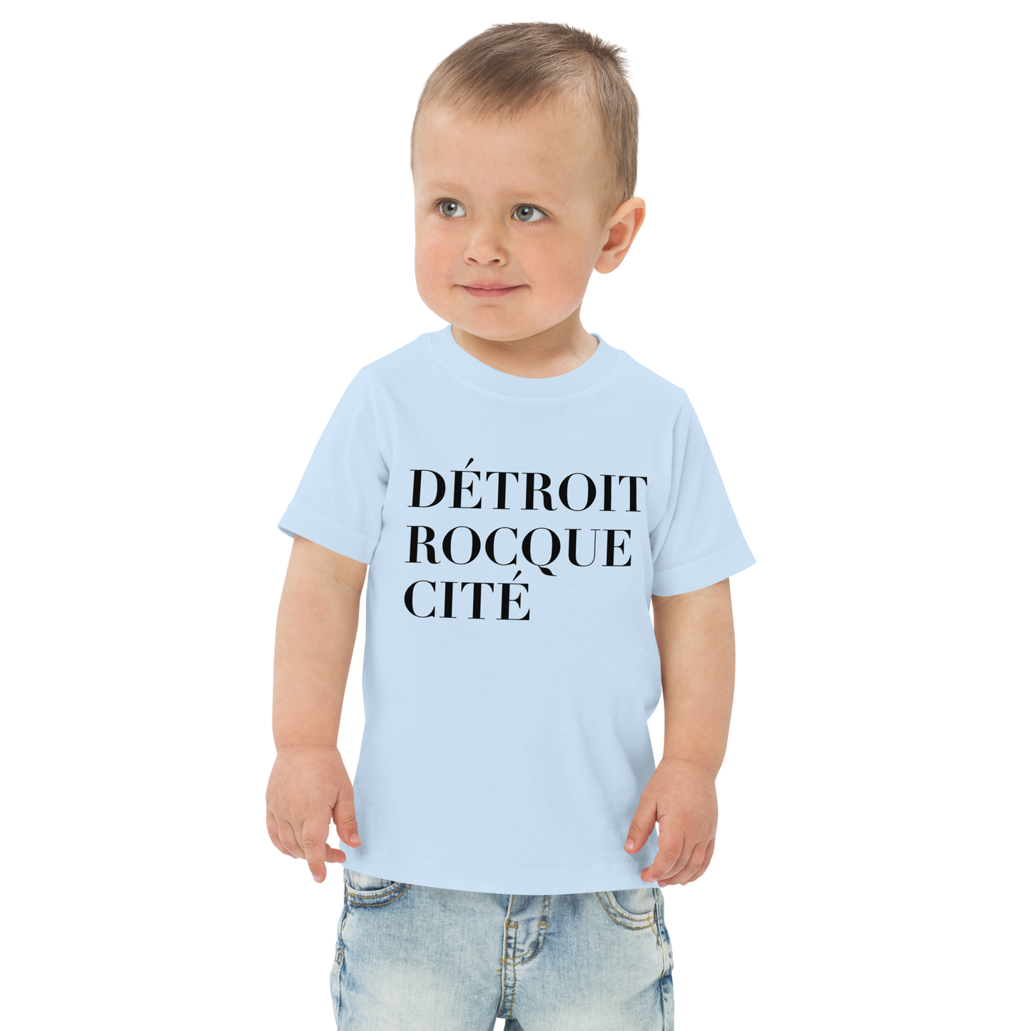 'Détroit Rocque Cité' T-Shirt | Toddler Short Sleeve