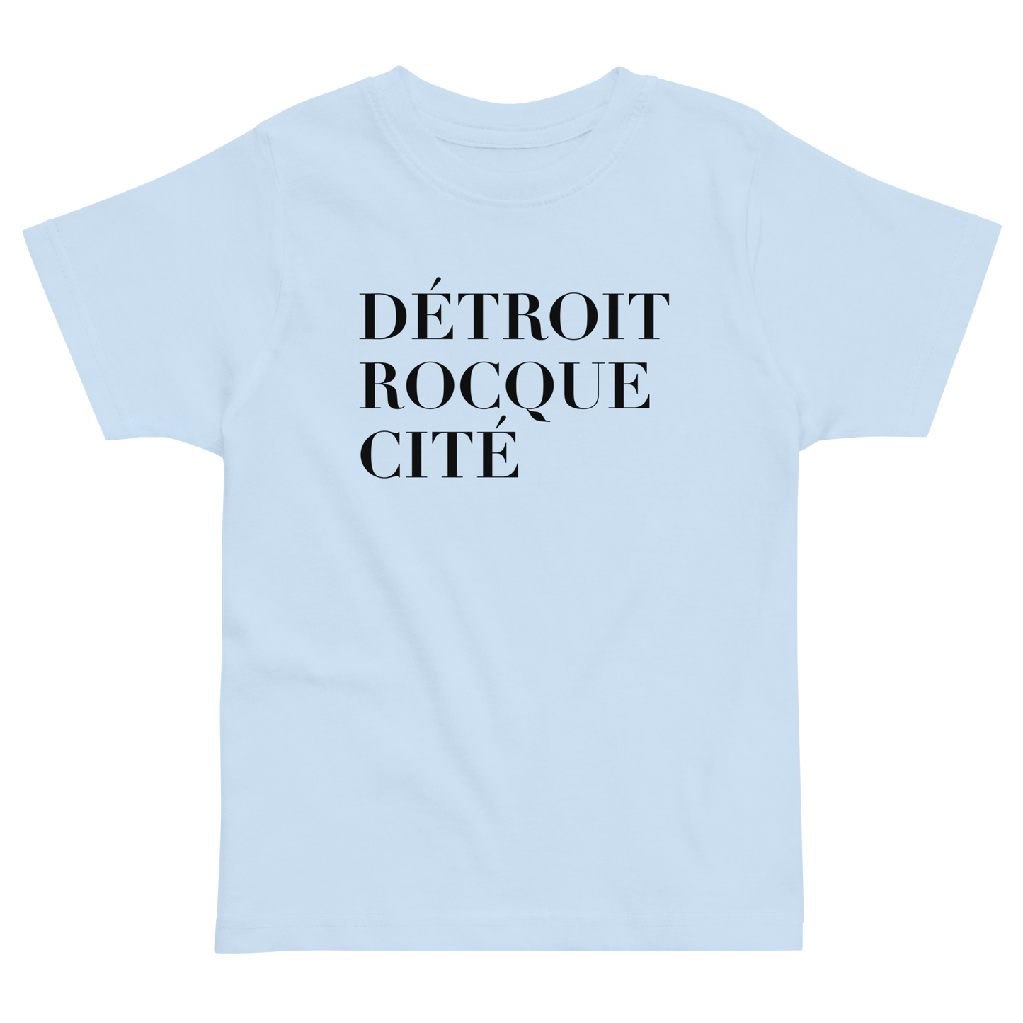 'Détroit Rocque Cité' T-Shirt | Toddler Short Sleeve