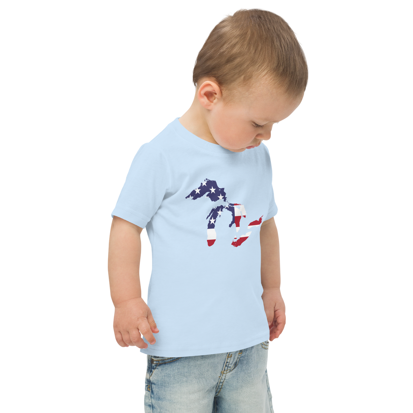 Great Lakes Toddler T-Shirt (Patriotic Edition) | Short Sleeve