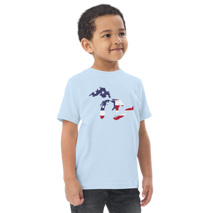 Great Lakes Toddler T-Shirt (Patriotic Edition) | Short Sleeve