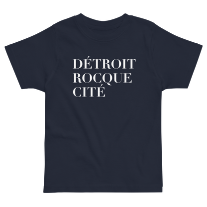 'Détroit Rocque Cité' T-Shirt | Toddler Short Sleeve