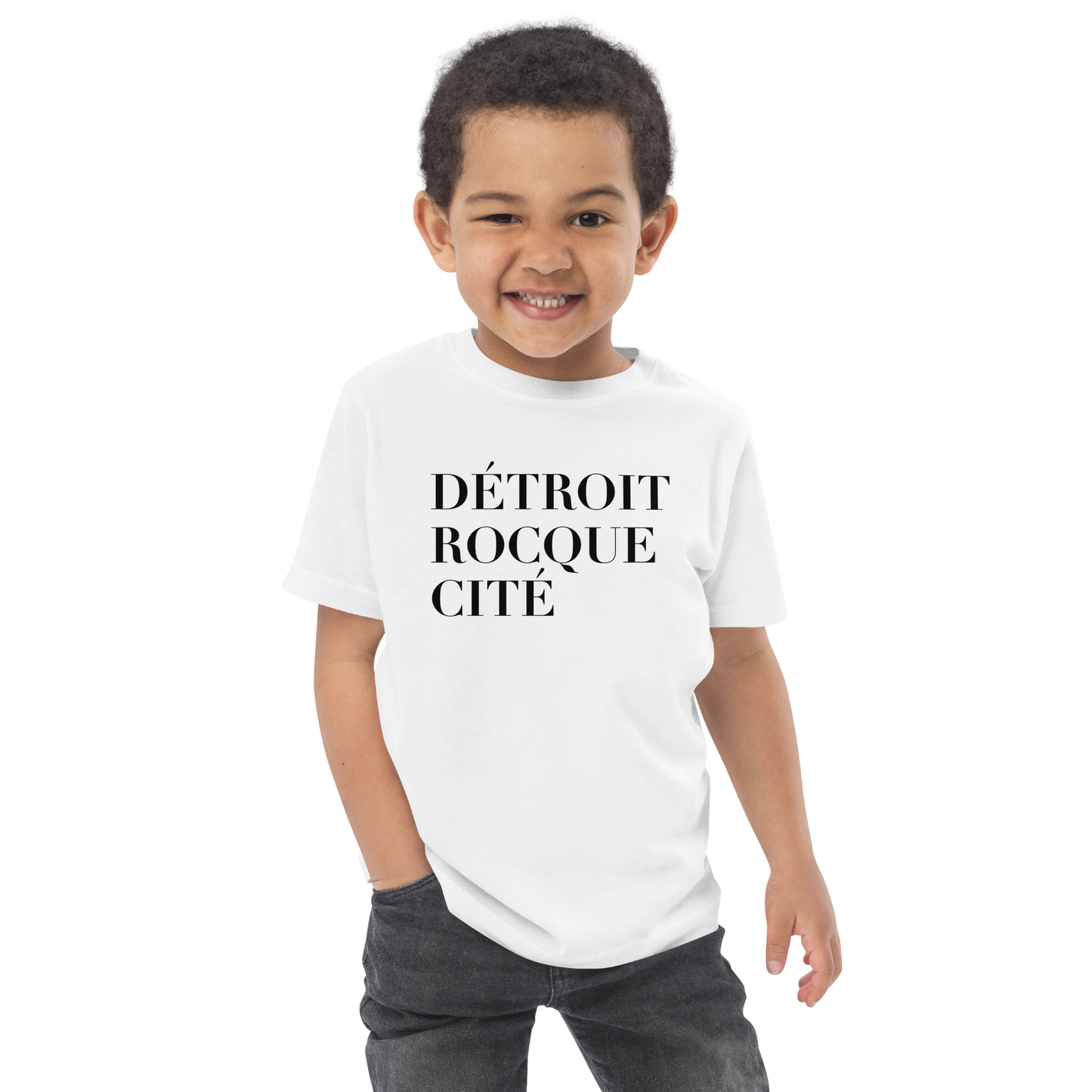 'Détroit Rocque Cité' T-Shirt | Toddler Short Sleeve