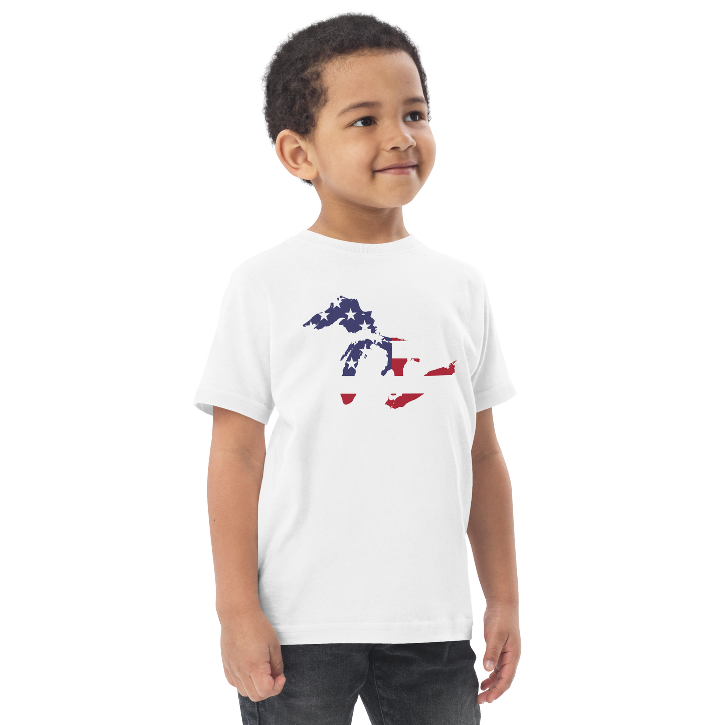 Great Lakes Toddler T-Shirt (Patriotic Edition) | Short Sleeve