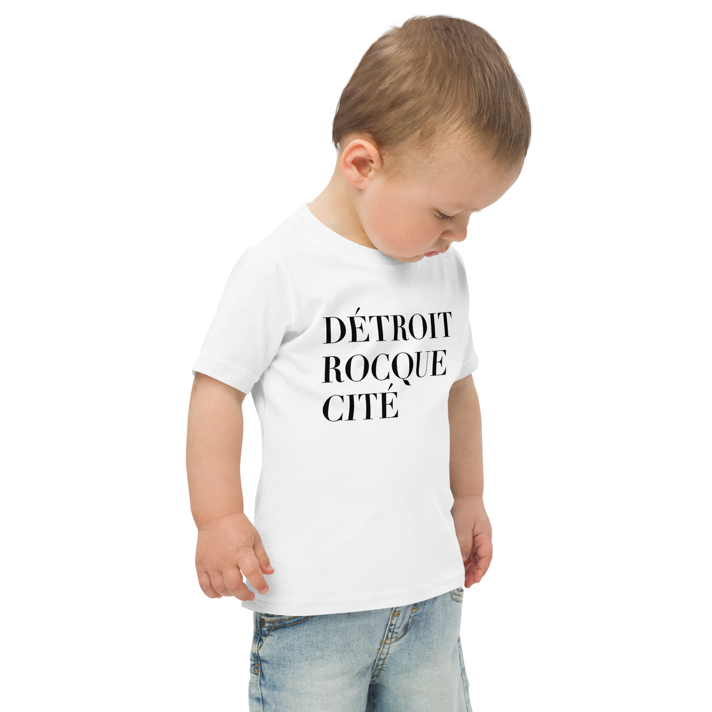 'Détroit Rocque Cité' T-Shirt | Toddler Short Sleeve