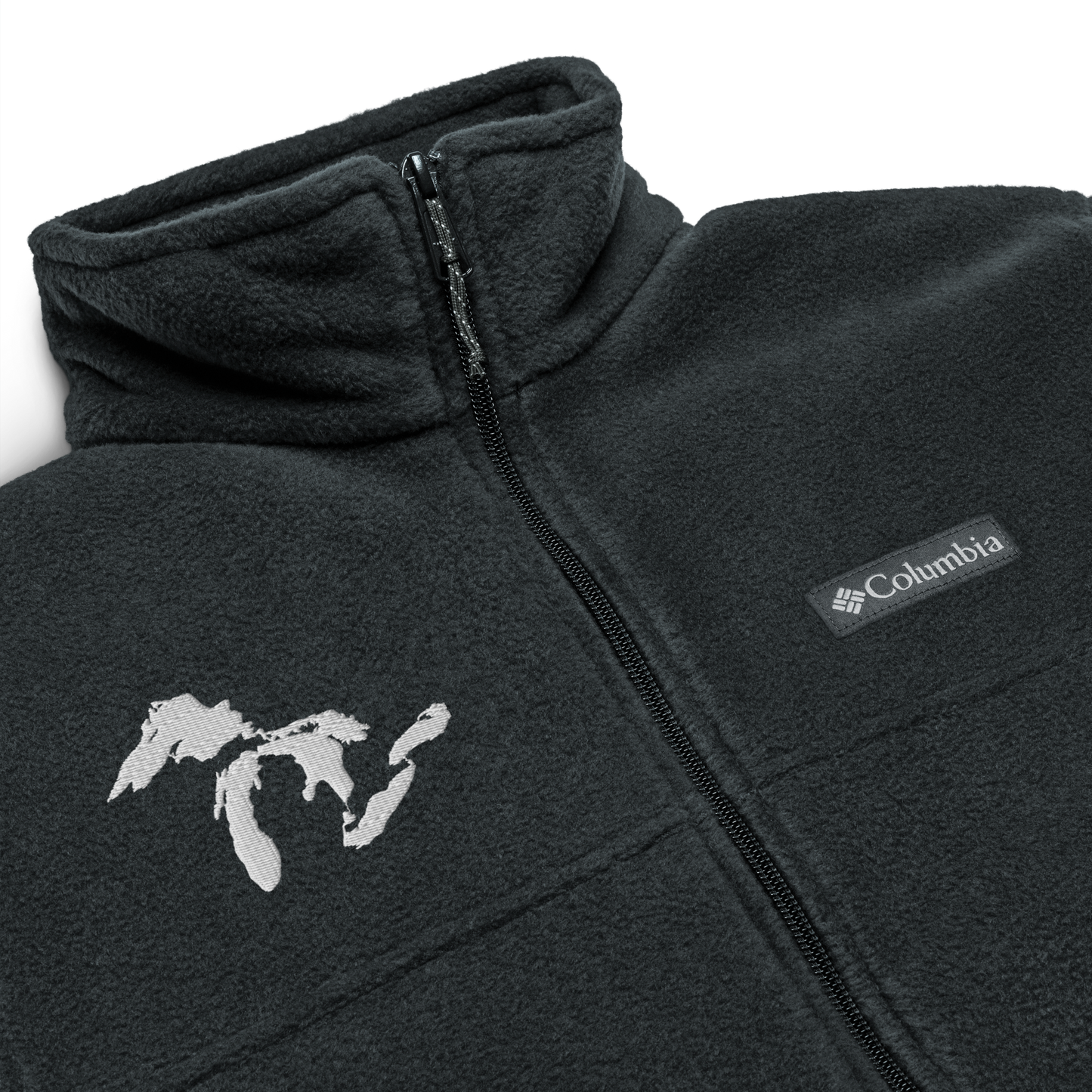 Great Lakes Fleece Jacket | White