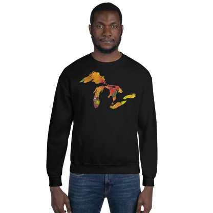 Great Lakes Sweatshirt | Unisex Standard - Fall Leaves Edition