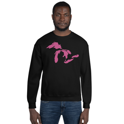 Great Lakes Sweatshirt | Unisex Standard - Apple Blossom Pink