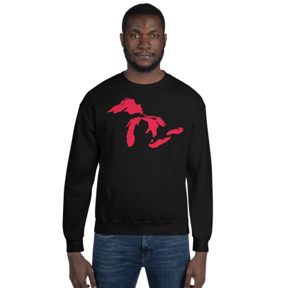 Great Lakes Sweatshirt | Unisex Standard - Lighthouse Red