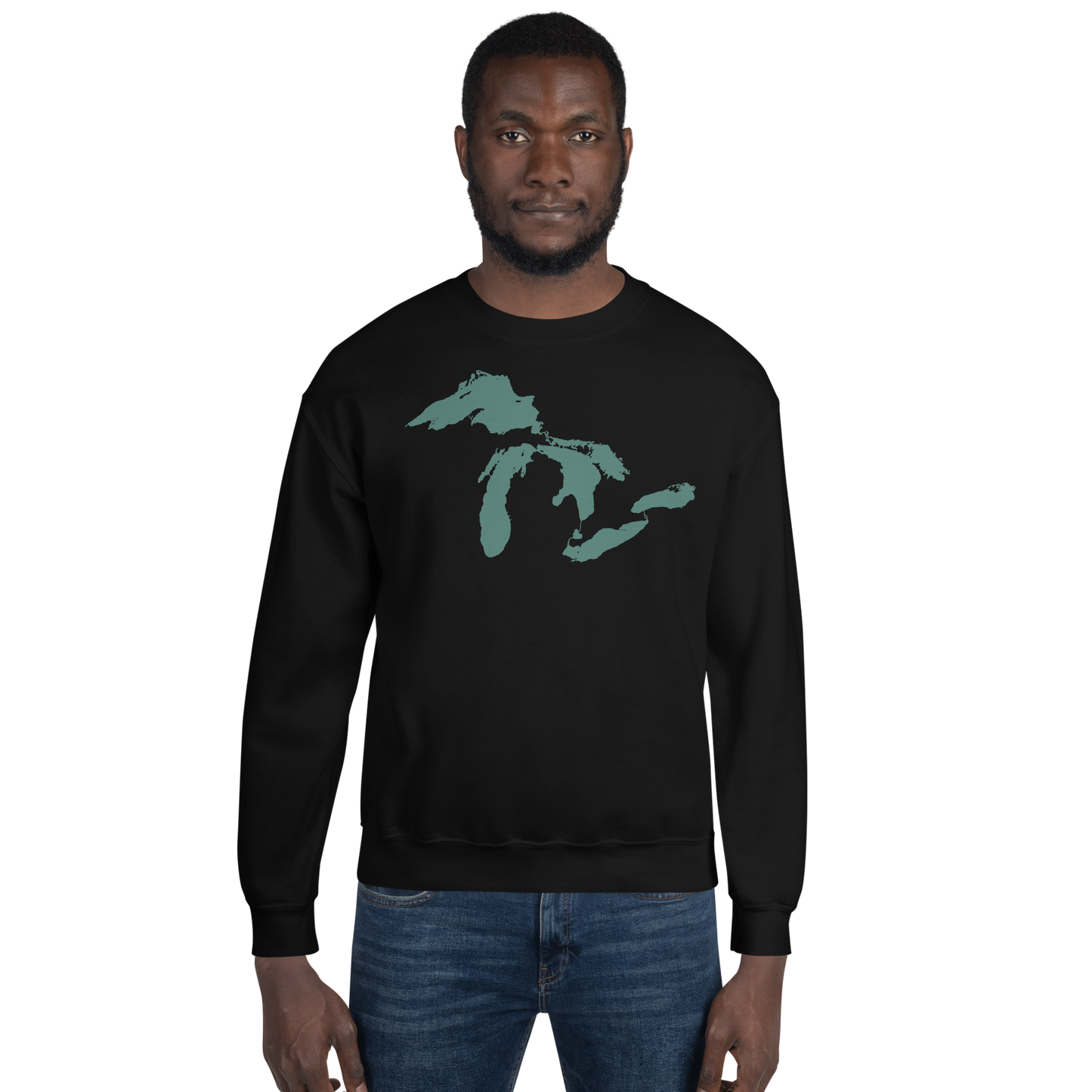 Great Lakes Sweatshirt | Unisex Standard - Copper Green